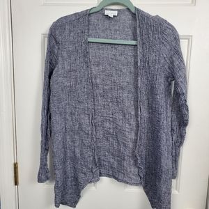 Pure J.Jill Linen Cardigan Size XS